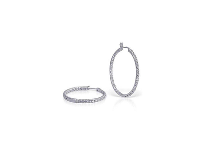 Rhodium Plated | Fashion Earrings